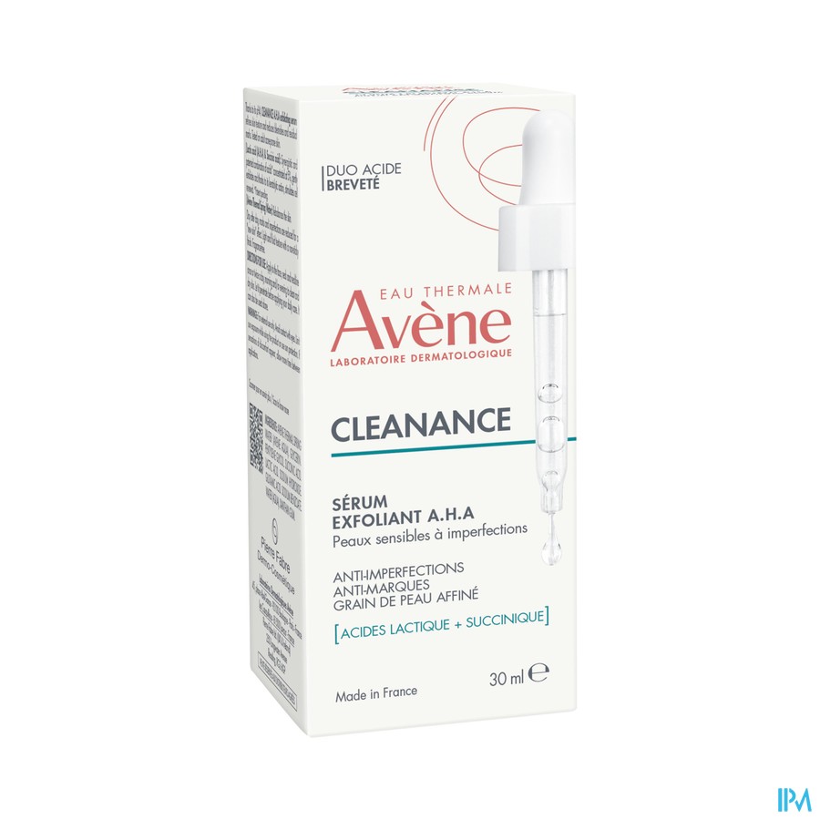 Avene Cleanance Serum Exfoliant A.h.a 30ml