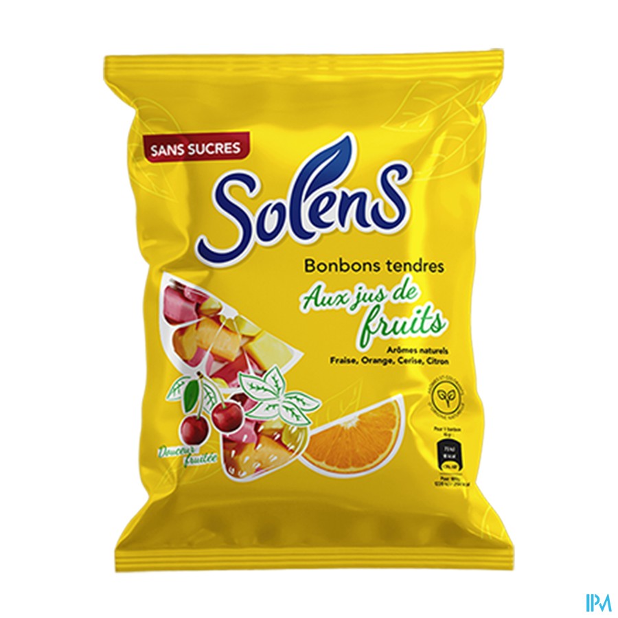 SOLENS S/SUC BONBON FRUIT SACH100G