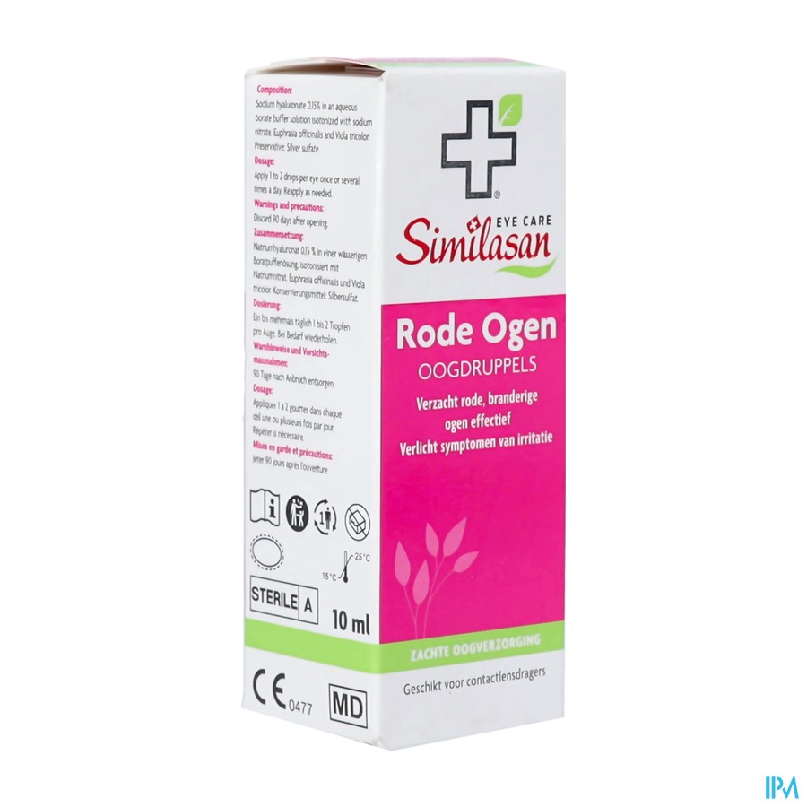 Similasan Rode Ogen Druppels 10ml