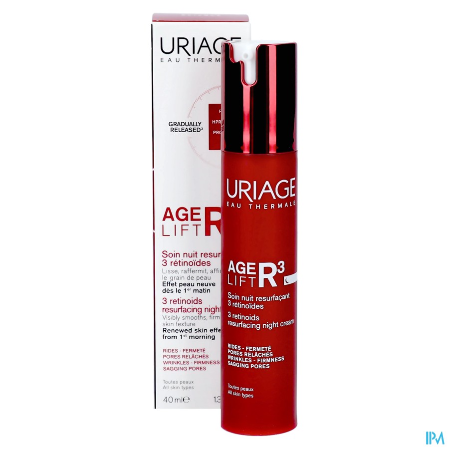 Uriage Age Lift R3 Gladmakende Nachtcreme 40ml