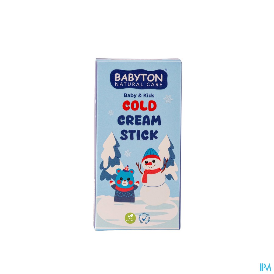 Babyton Natuurlijke Cold Cream Stick 20g