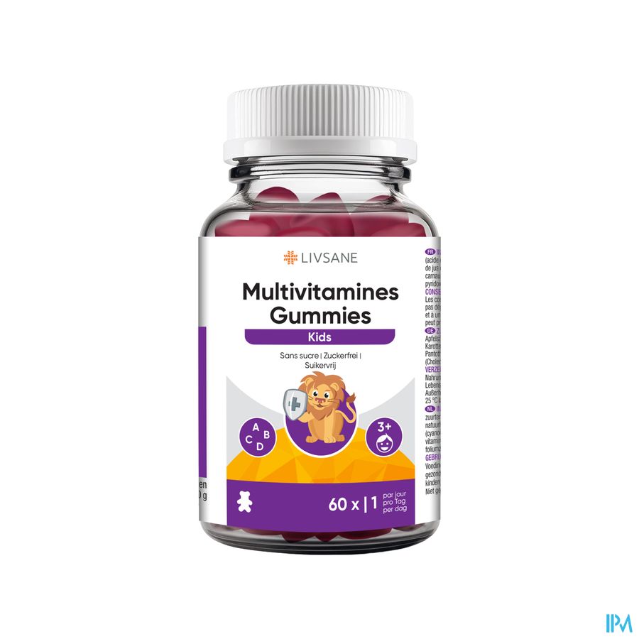 Livsane Multivitamines Gummies Kids 60