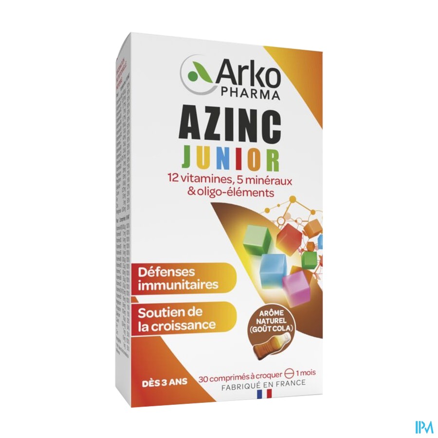AZINC VITALITE JUNIOR COLA CPR 30