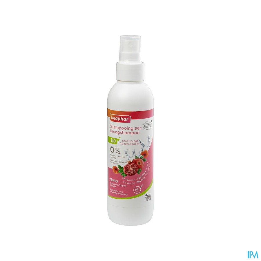 Beaphar Bio Droogshampoo Hond & Kat 200ml