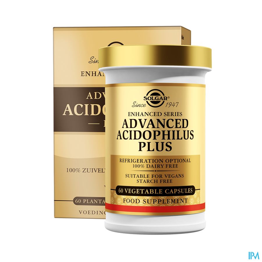 Solgar Advanced Acidophilus Plus V-caps 60 Solgar Advanced Acidophilus Plus V-caps 60