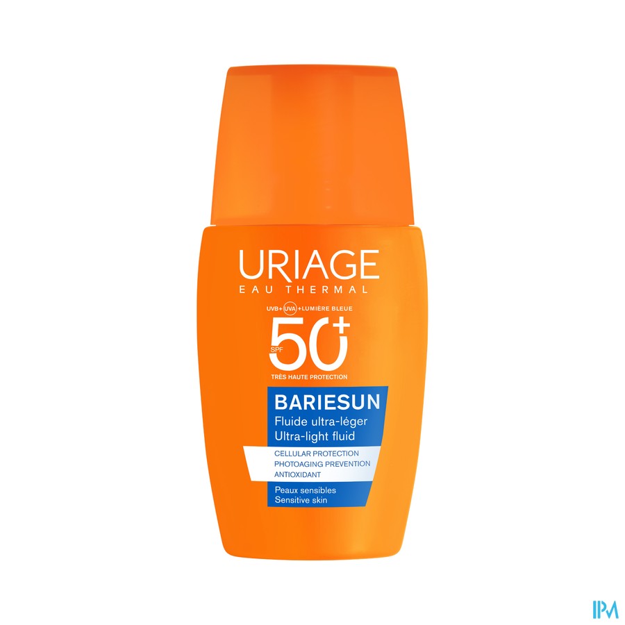 Uriage Bariesun Fluide Ultra Leger Ip50+ 30ml Nf