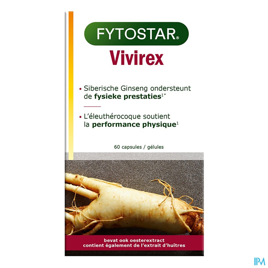 Fytostar Vivirex Oesterextract Caps 60