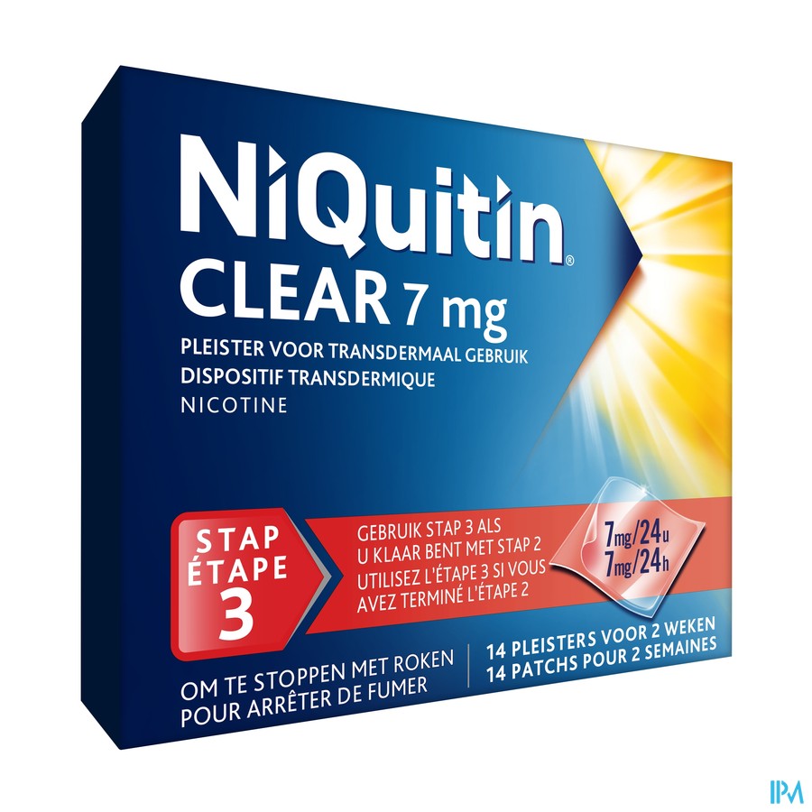 Niquitin Clear Patches 14 X 7mg