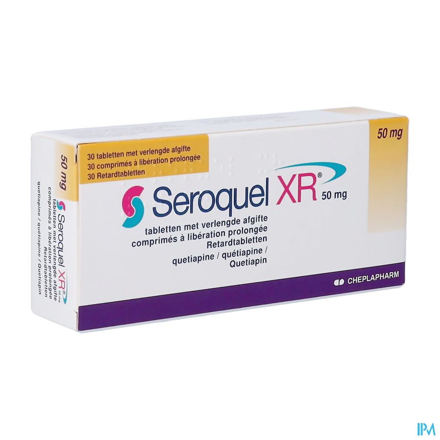 Seroquel Xr 50mg Tabl Verl Afgifte 30 X 50mg Seroquel Xr 50mg Tabl Verl Afgifte 30 X 50mg