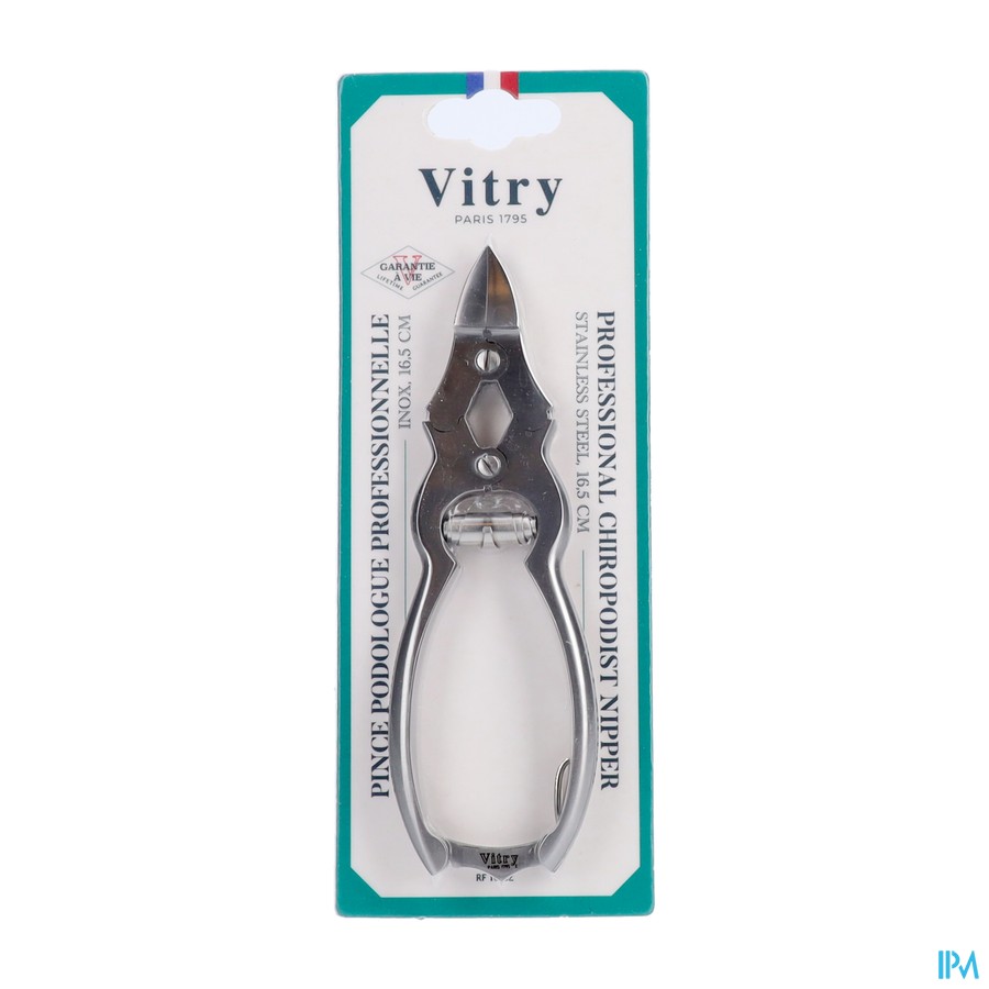 Nageltang Podoloog Prof.16.5cm Inox