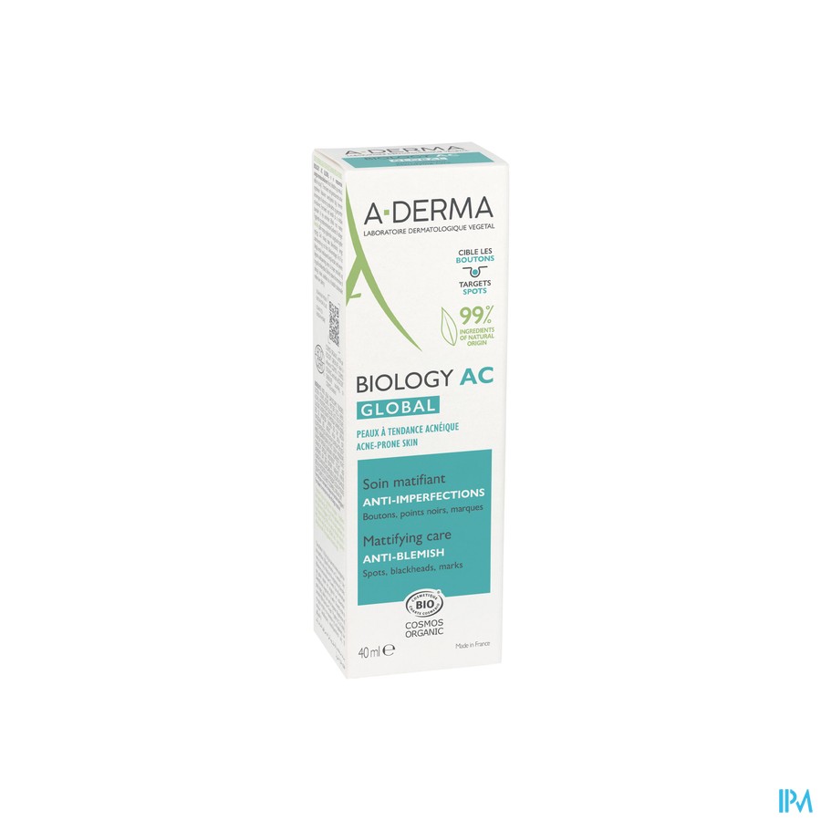 Aderma Biology Ac Global Verzorg. Onzuiverh. 40ml