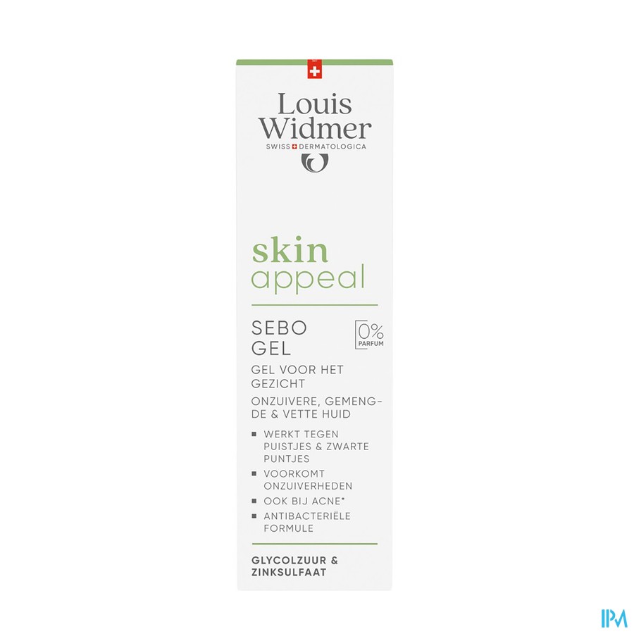 Widmer Skinappeal Sebo Gel 30ml