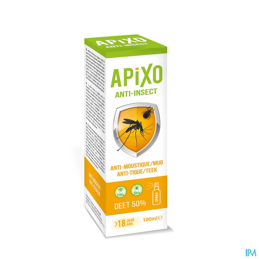 Apixo A/insect Deet 50% Spray 100ml