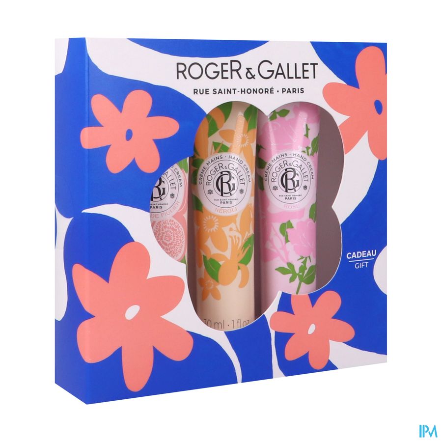 Roger&gallet Fleur Figuier Cr Main Relaxant 3x30ml