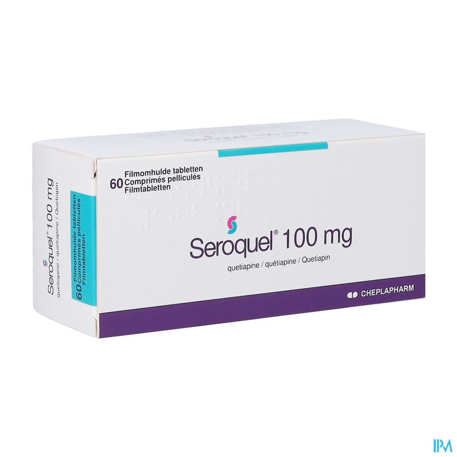 Seroquel 100 Comp 60 X 100mg Seroquel 100 Comp 60 X 100mg