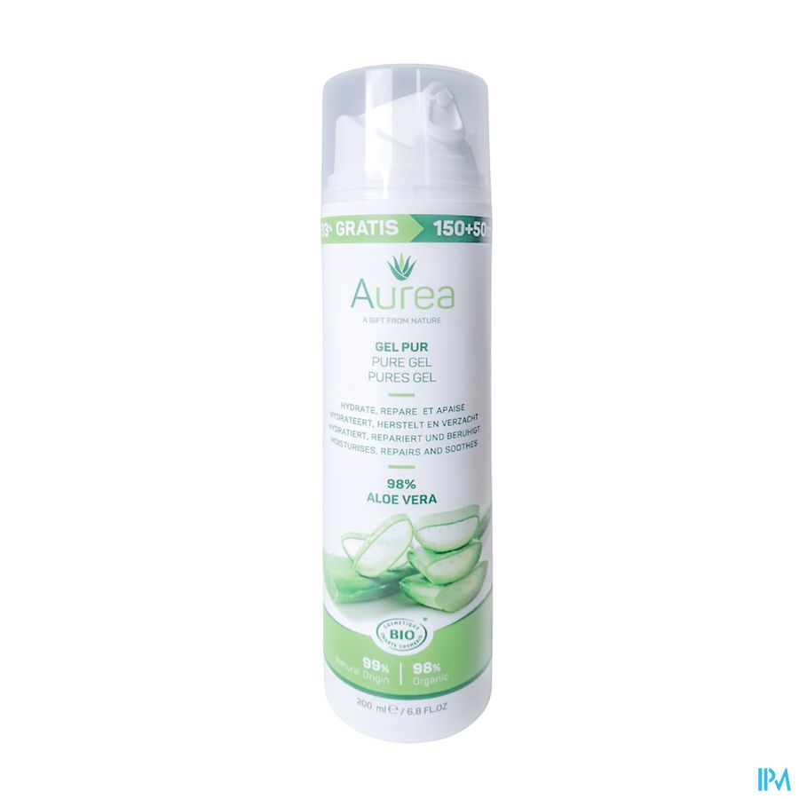 Aurea Gel Pur Aloe Vera Fl 200ml Aurea Gel Pur Aloe Vera Fl 200ml