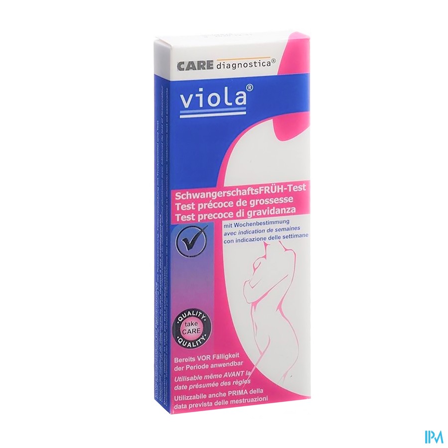 Biopax Extra Vroege Zwang.test Weekaanduiding Roze