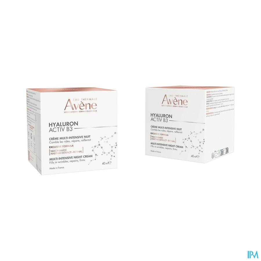Avene Hyaluron Activ B3 Multi-intens. Nachtcr 40ml