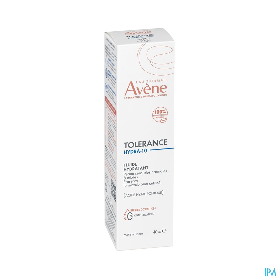 Avene Tolerance Hydra 10 Fluide Hydratante 40ml