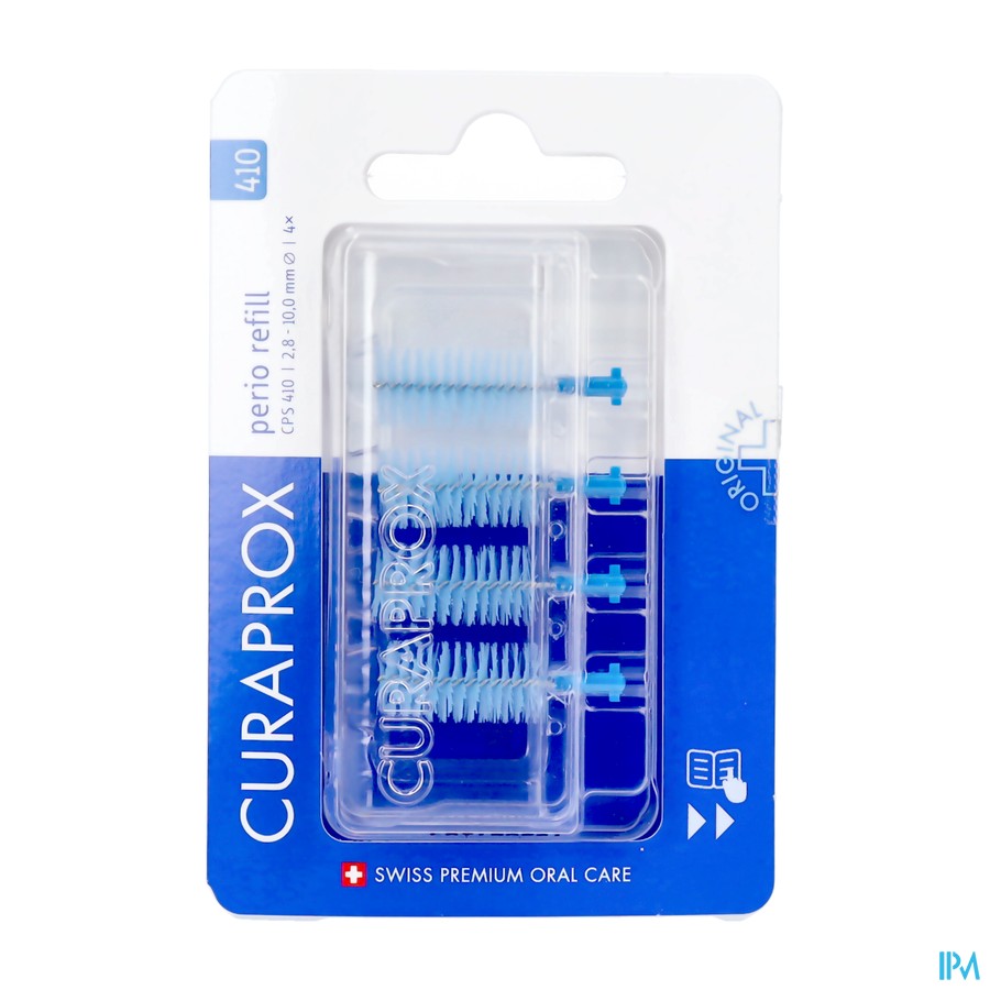 Curaprox Cps 410 Perio Deep Blue Sky Refill 4