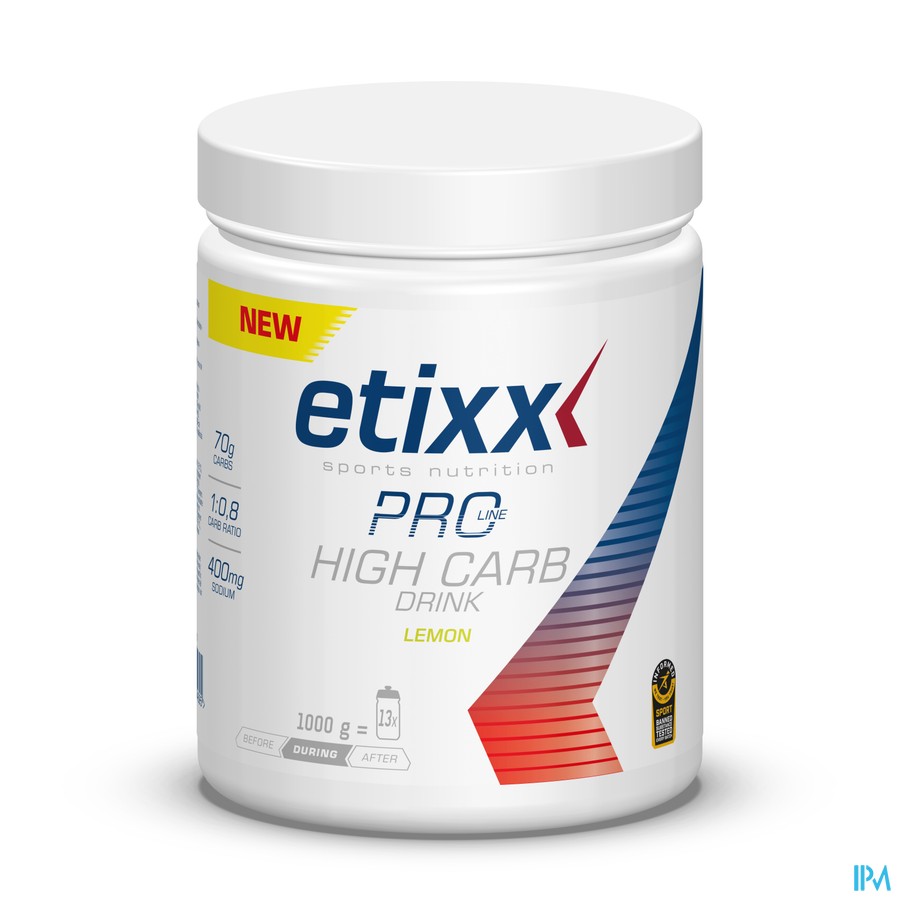 Etixx High Carb Drink Pro Line Lemon 1kg