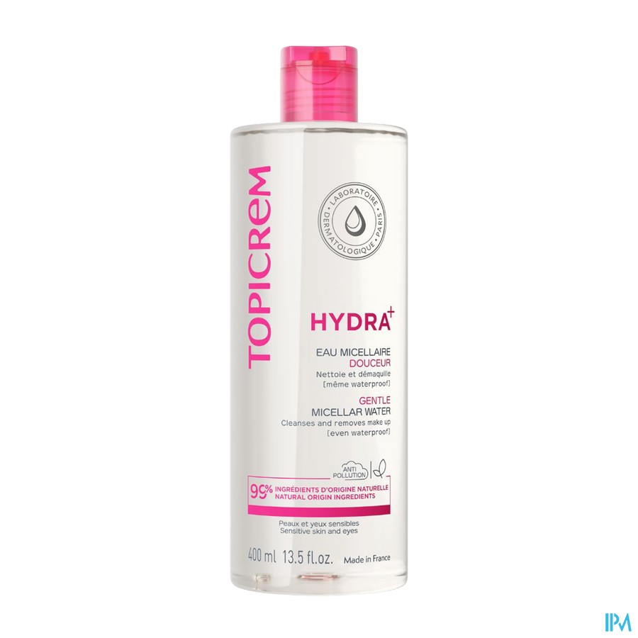 Topicrem Hydra+ Zacht Micellair Water 400ml