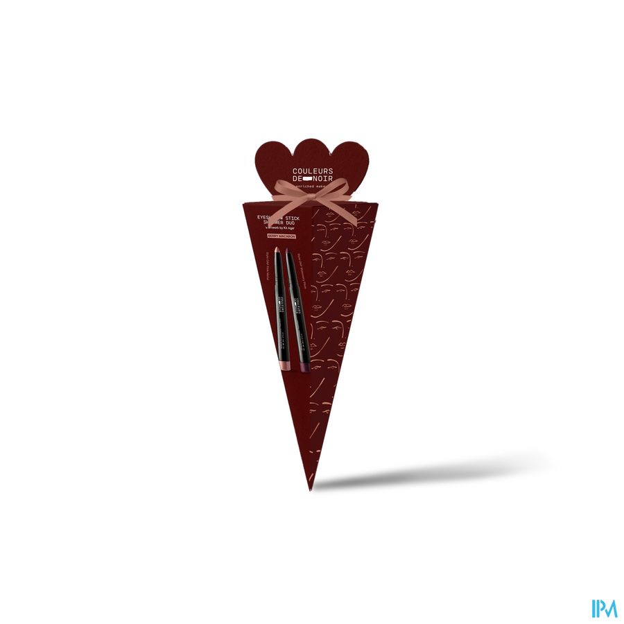 Couleurs De Noir Eyeshad.st.shim.duo Ber.mac. 2,8g