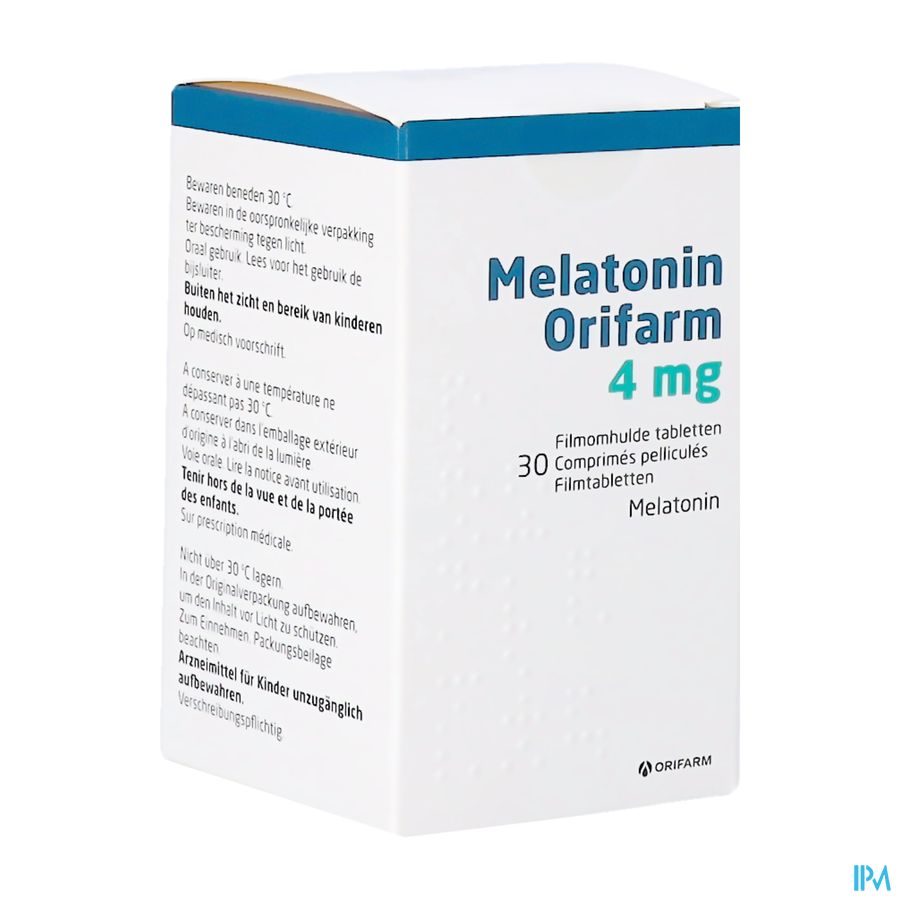 Melatonin Orifarm 4mg Filmomh Tabl 30 Melatonin Orifarm 4mg Filmomh Tabl 30