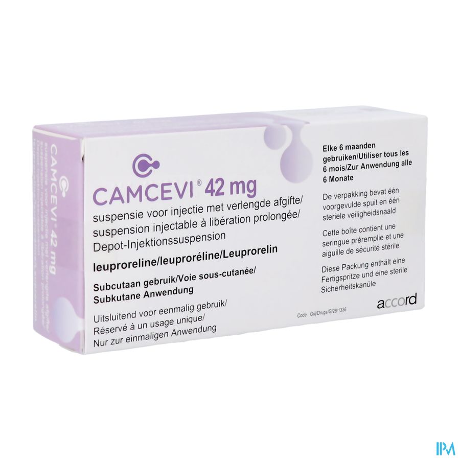 Camcevi Accord 42mg Susp Inj Voorgevulde Spuit 1