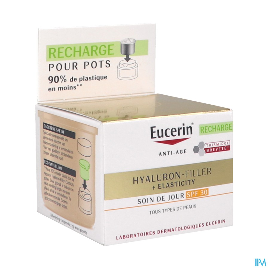 EUCERIN HYALURON+ELASTI SPF30 RECH