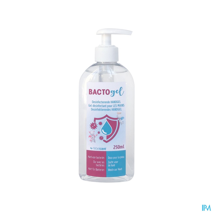 Bactogel Hydroalcoholische Fl Pomp 250ml