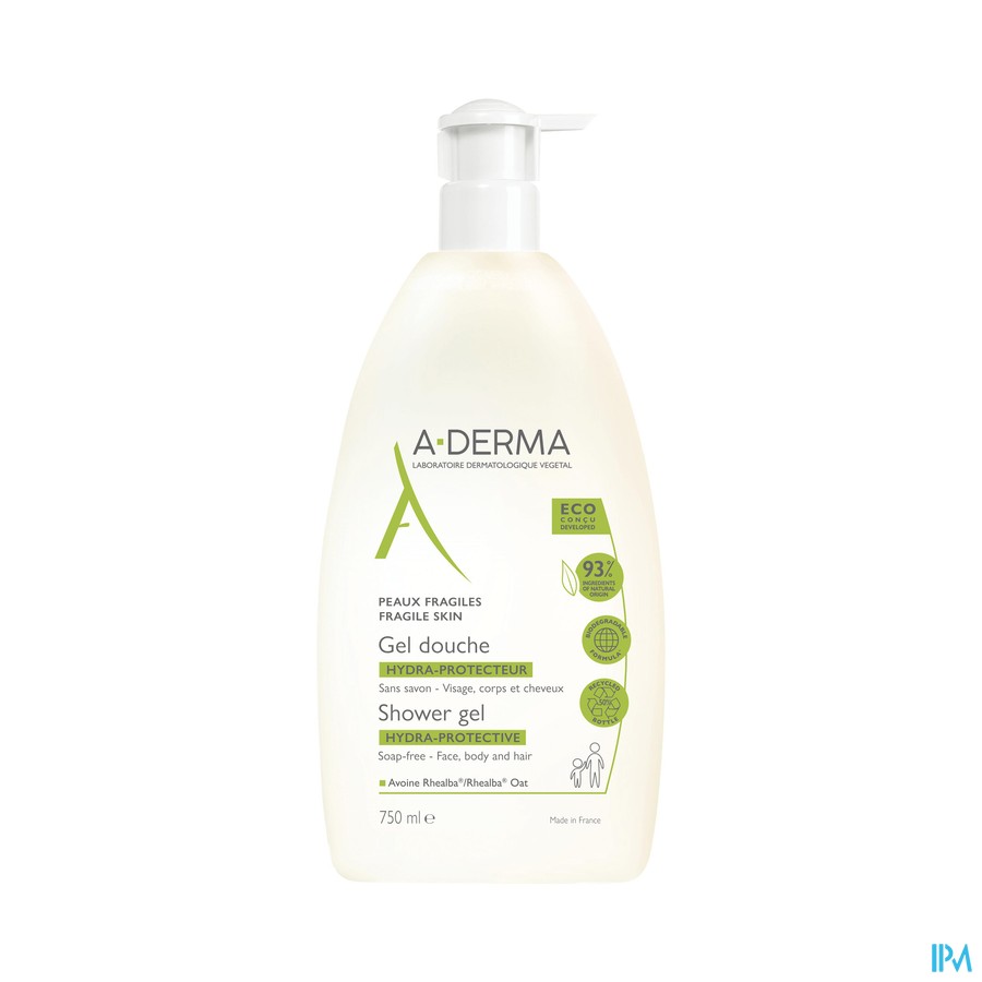 Aderma Indisp.douchegel Hydra Protect 750ml Promo