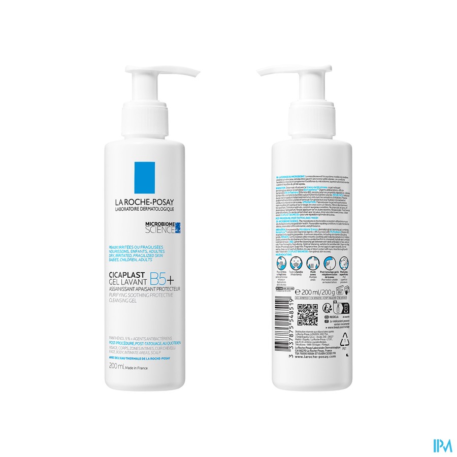 Lrp Cicaplast B5+ Reinigende Gel 200ml