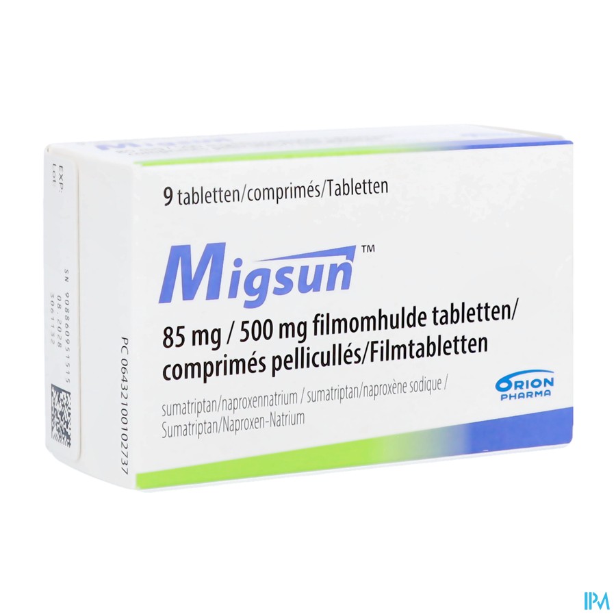 Migsun 85mg/500mg Filmomh Tabl 9