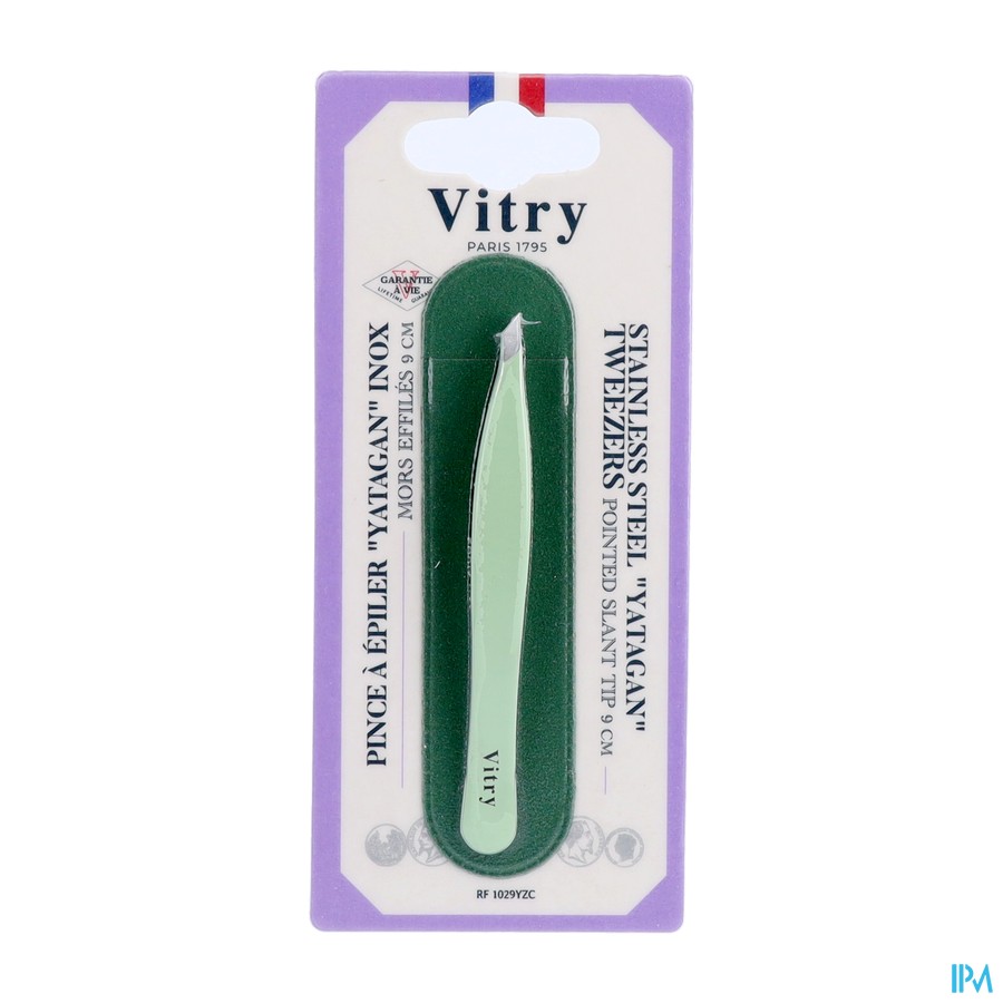 Pince A Epiler "yatagan" Couleur Mors Effiles