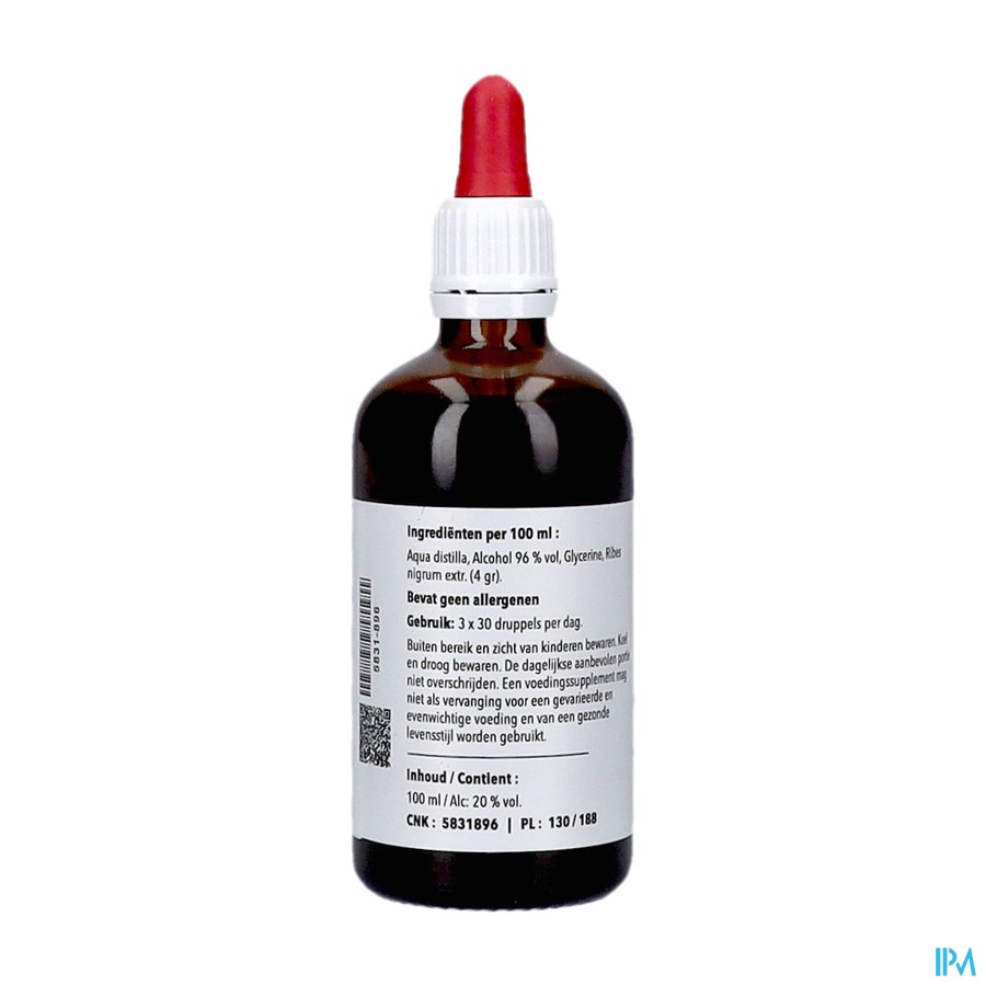 Ribes Nigrum Gouttes 100ml Pharmanutrics