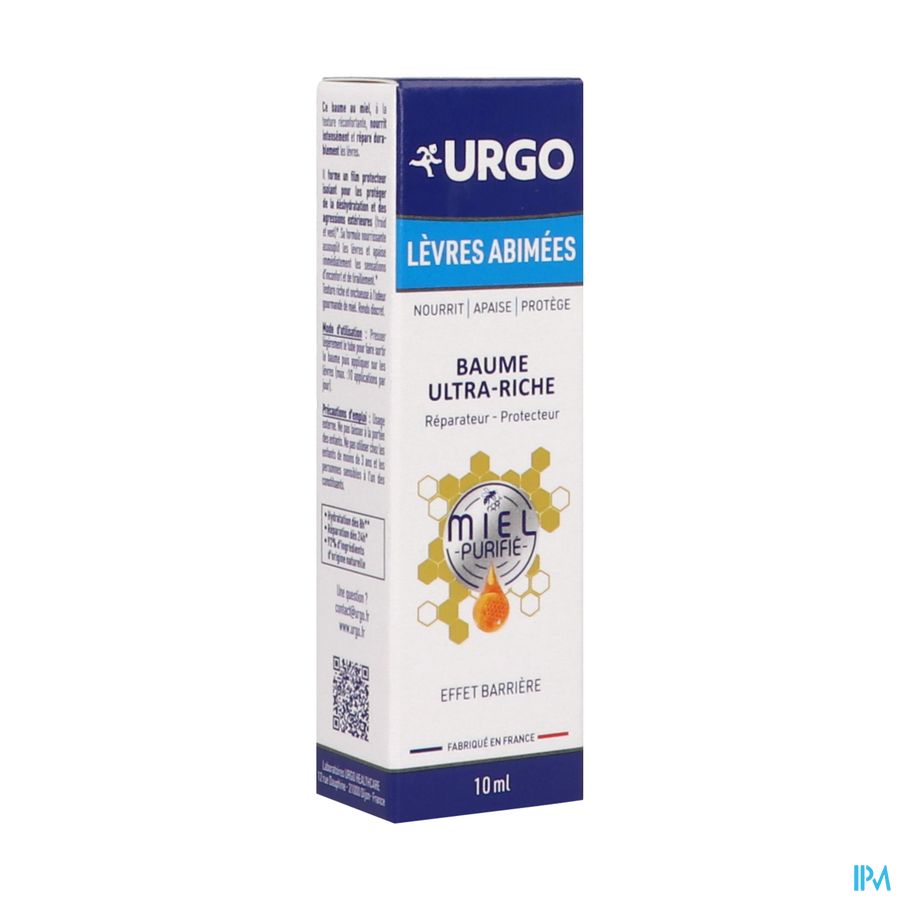 URGO LEVRE ABIME BAUME ULTRA RICH