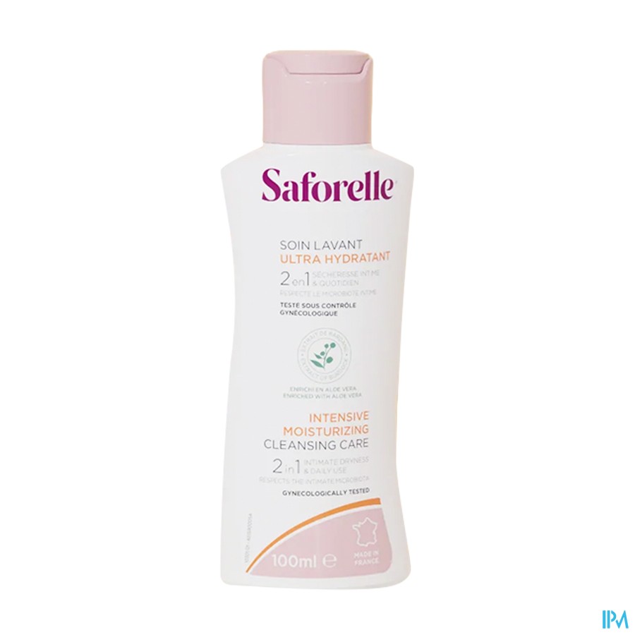 Saforelle Soin Lavant Ultra Hydratant 100ml Nf