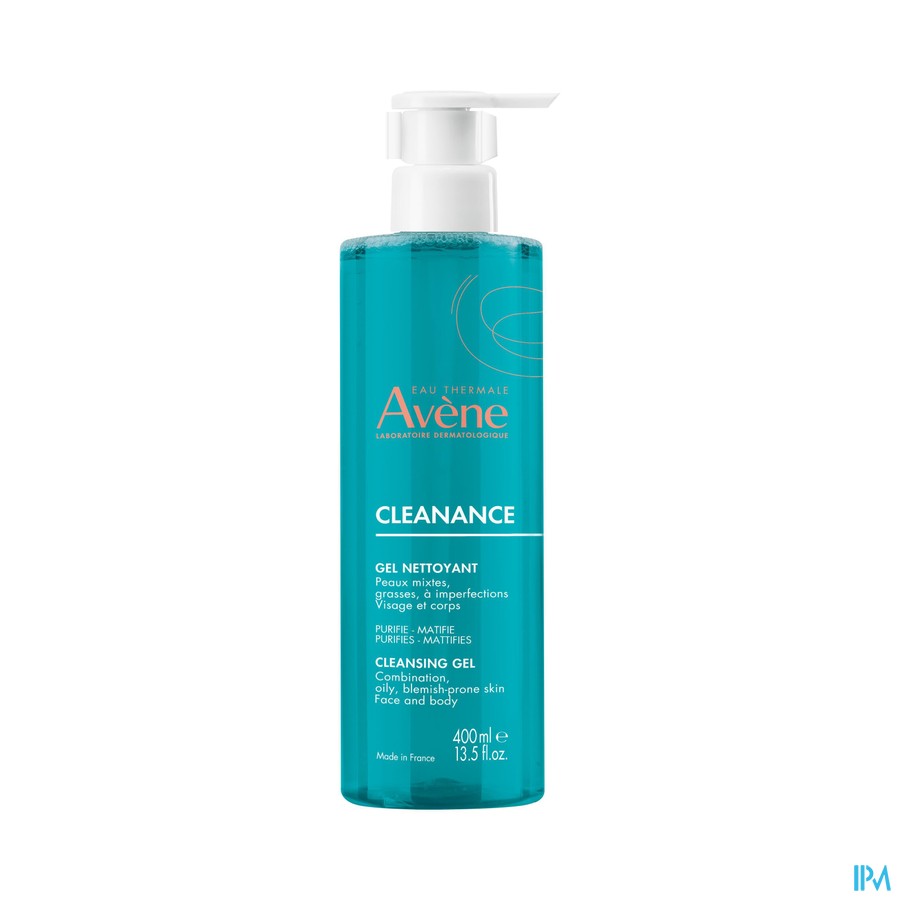 Avene Cleanance Gel Nettoyant 400ml