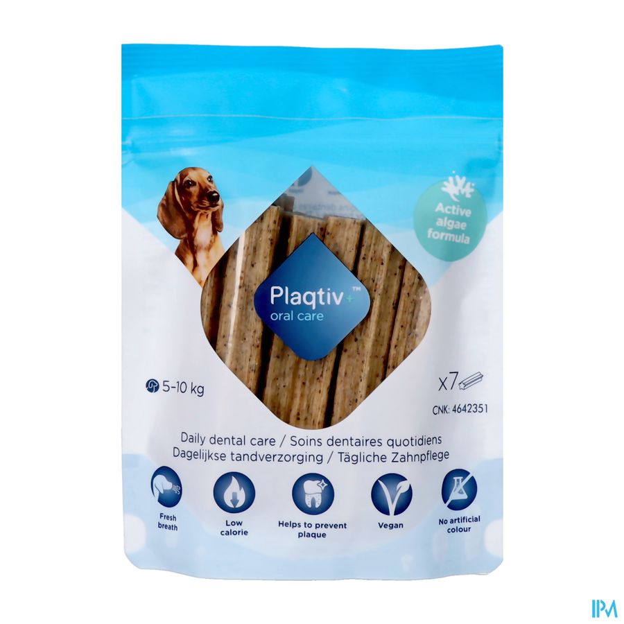 Plaqtiv+ Oral Care Honden S Gebitsver.kauwsticks 7