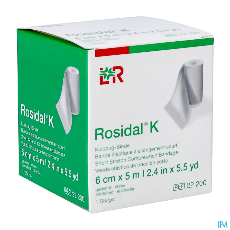 Rosidal K Bande Elast 6cmx5m 22200