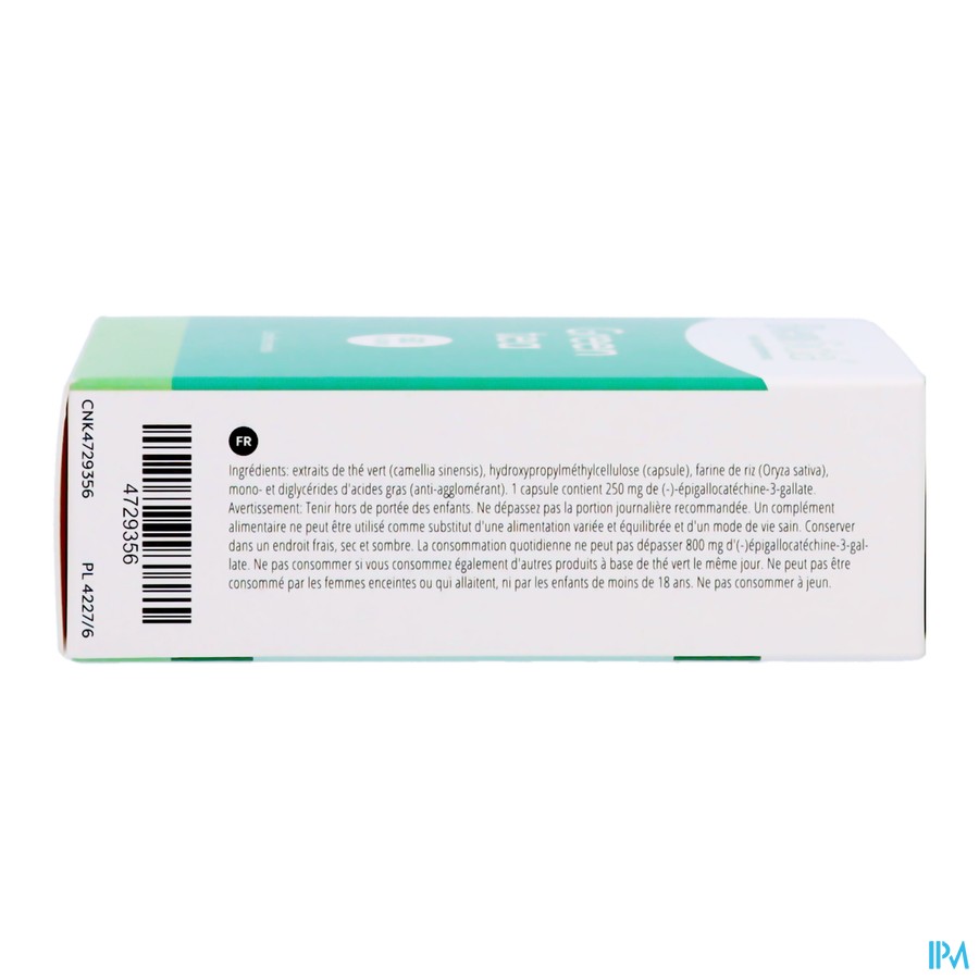 Benfida Green Tea Caps 60 Nf