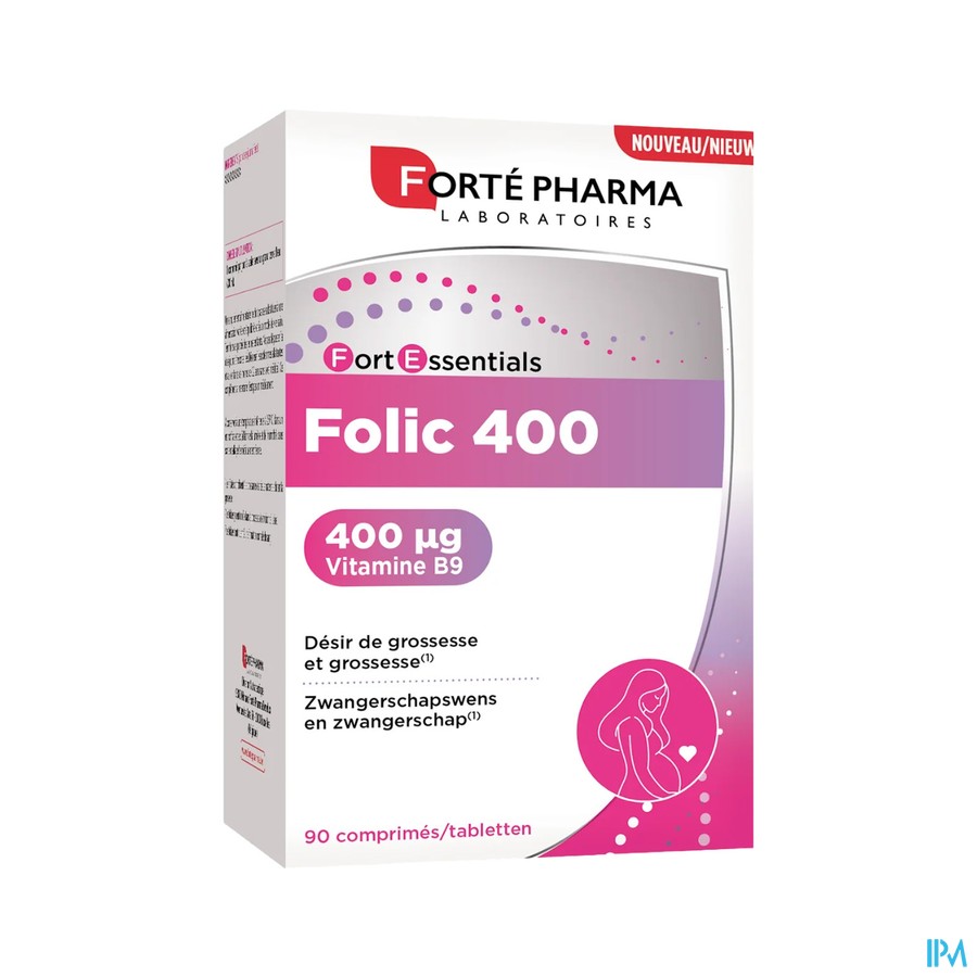 Forte Pharma Folic 400 Tabl 90