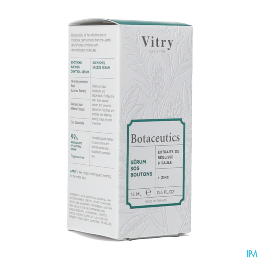Vitry Sos Puistjes Serum 15ml