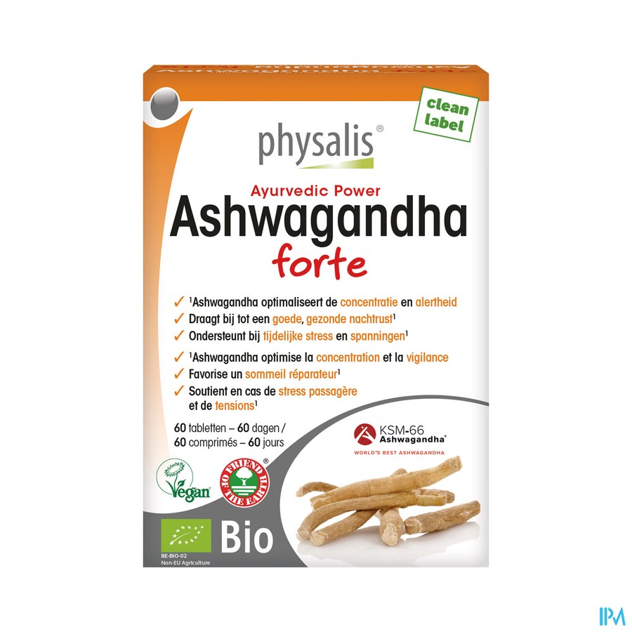 Physalis Ashwagandha Forte Bio Comp 60