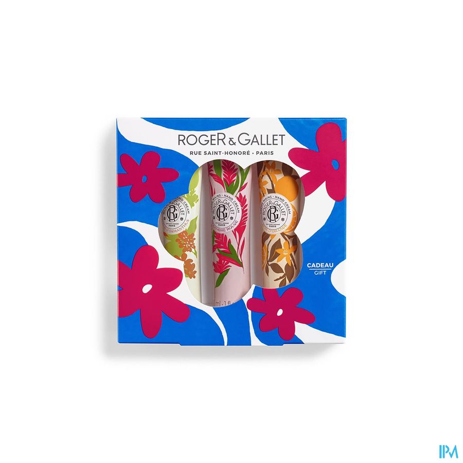 Roger&gallet Fleur Osm Handcreme Energ. 3x30ml