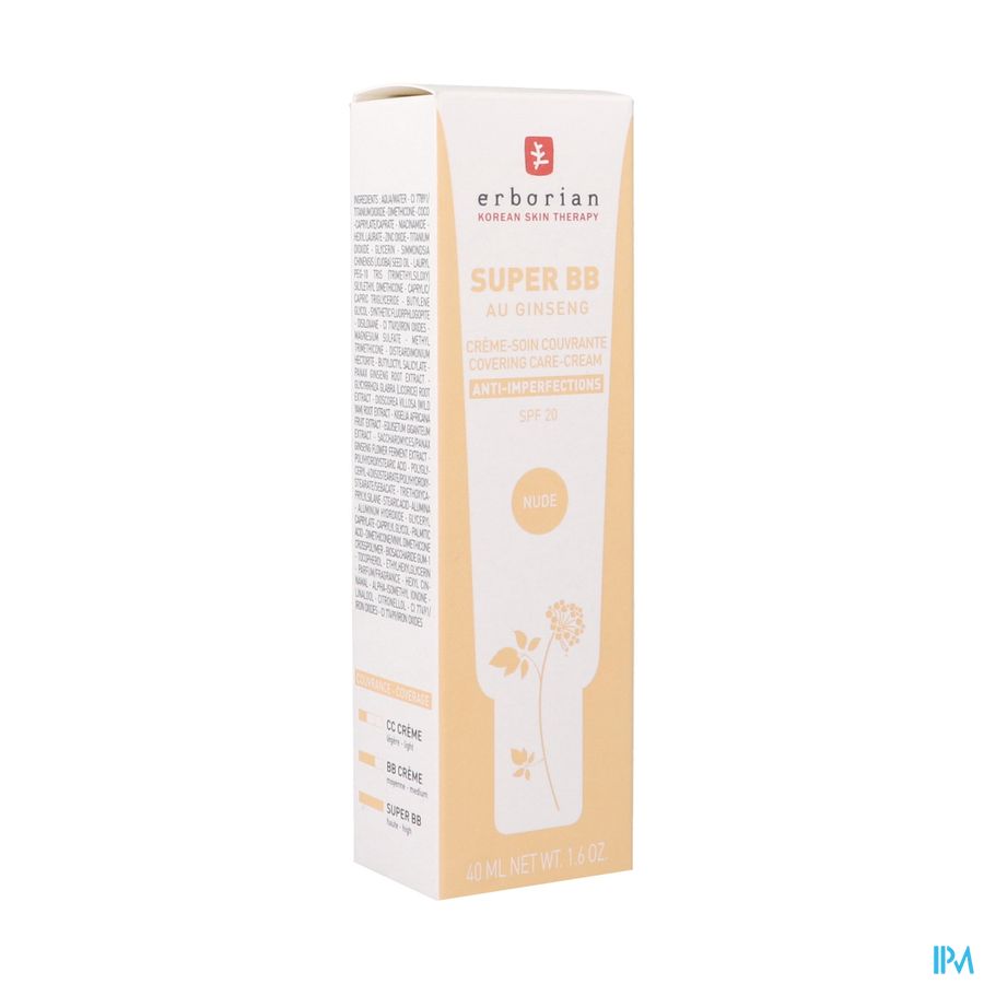 ERBORIAN SUPER BB NUDE 40ML