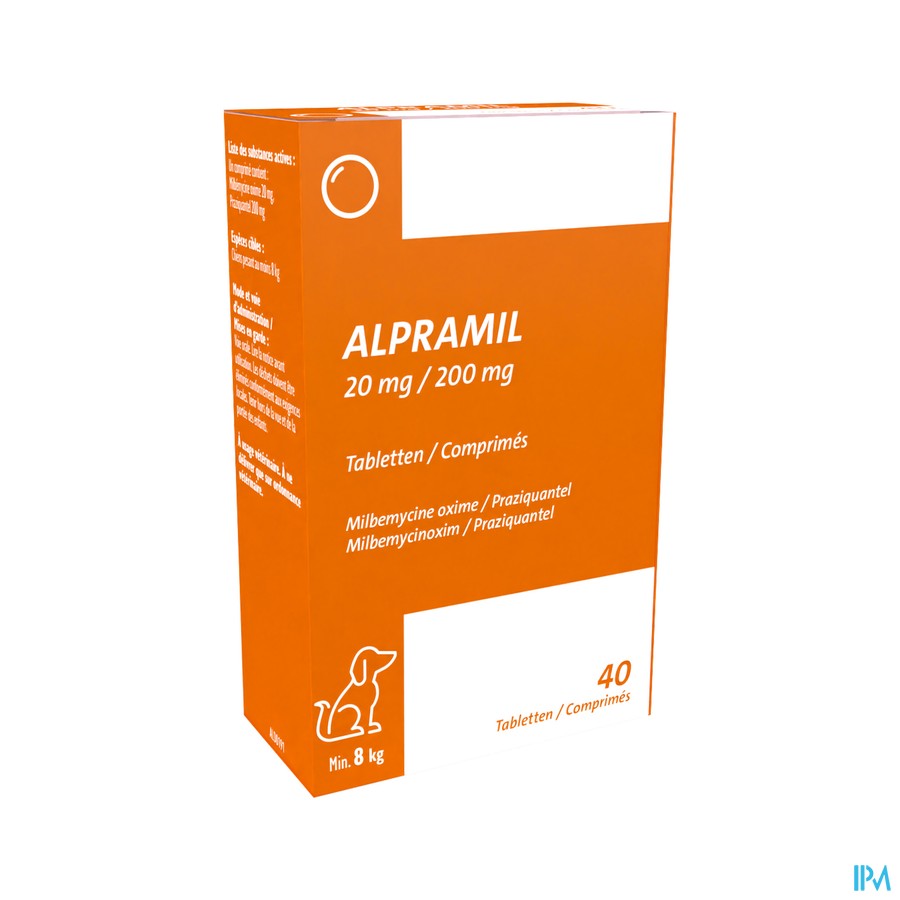 Alpramil 20mg/200mg Filmomh Tabl 40