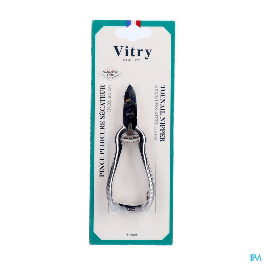 Nageltang Met Bufferveer Inox 12.5cm Klein Model