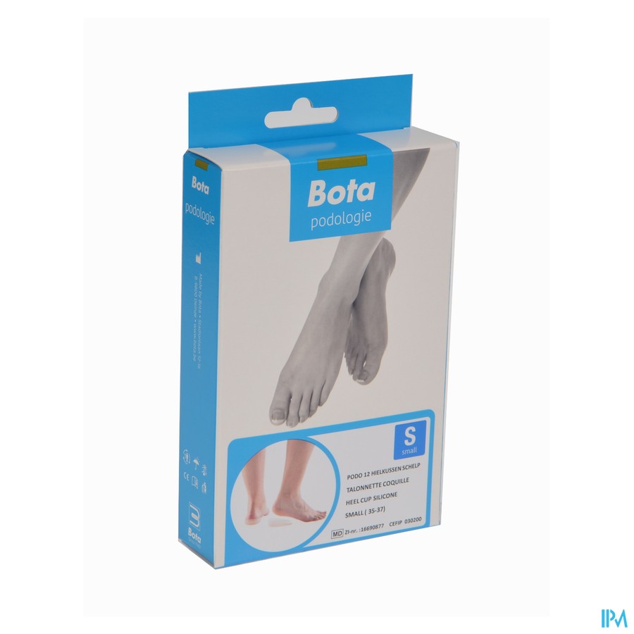 Bota Podo 12 Talonnette Sil. Coquil.35-37 1paire